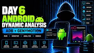 Android Dynamic Analysis | ADB + Genymotion | Cybersecurity Day 6