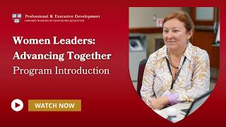 Women Leaders: Advancing Together | Harvard P&ED