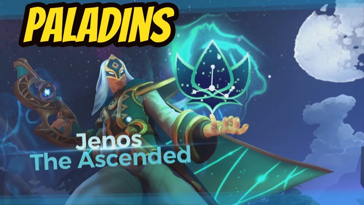 CELESTIAL TOUCH JENOS | Paladins Gameplay and Loadout