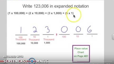 5th L48 Reading and Writing Whole Numbers in Expanded Form