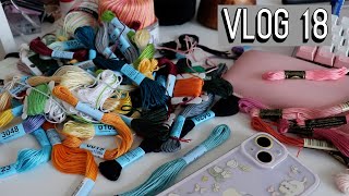 MAKING BRACELETS || Vlog #18