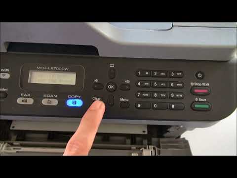 Brother MFC L2700DW Drum Unit Reset | How to reset the drum counter on Brother MFC L2700DW #shorts