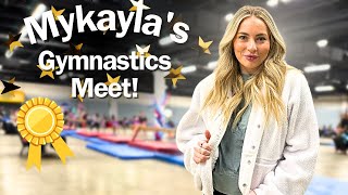 Come to my gymnastics meet with me!!