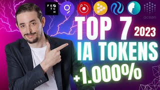 TOP 7 Criptomonedas de IA para Invertir que pueden EXPLOTAR💥