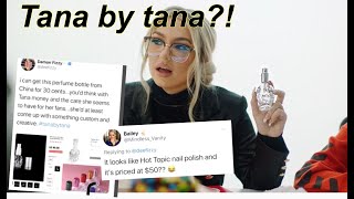 Tana Mongeau's perfume isnt going to well...