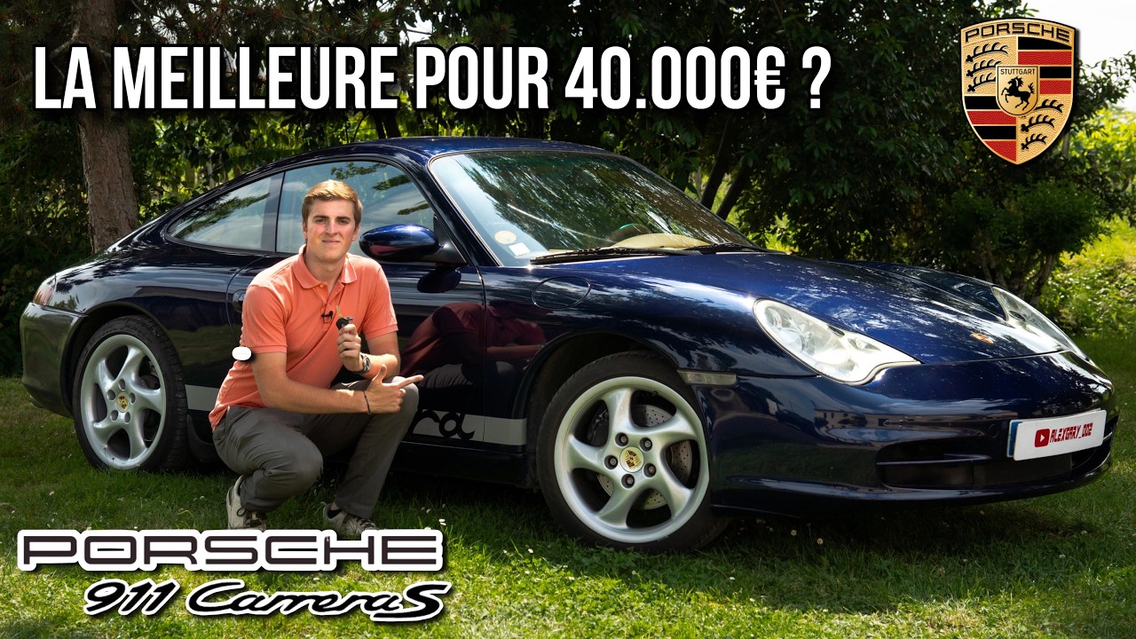 ESSAI - PORSCHE 996 CARRERA (3.6L/320ch) BOITE MANUELLE : La MEILLEURE pour 40.000€