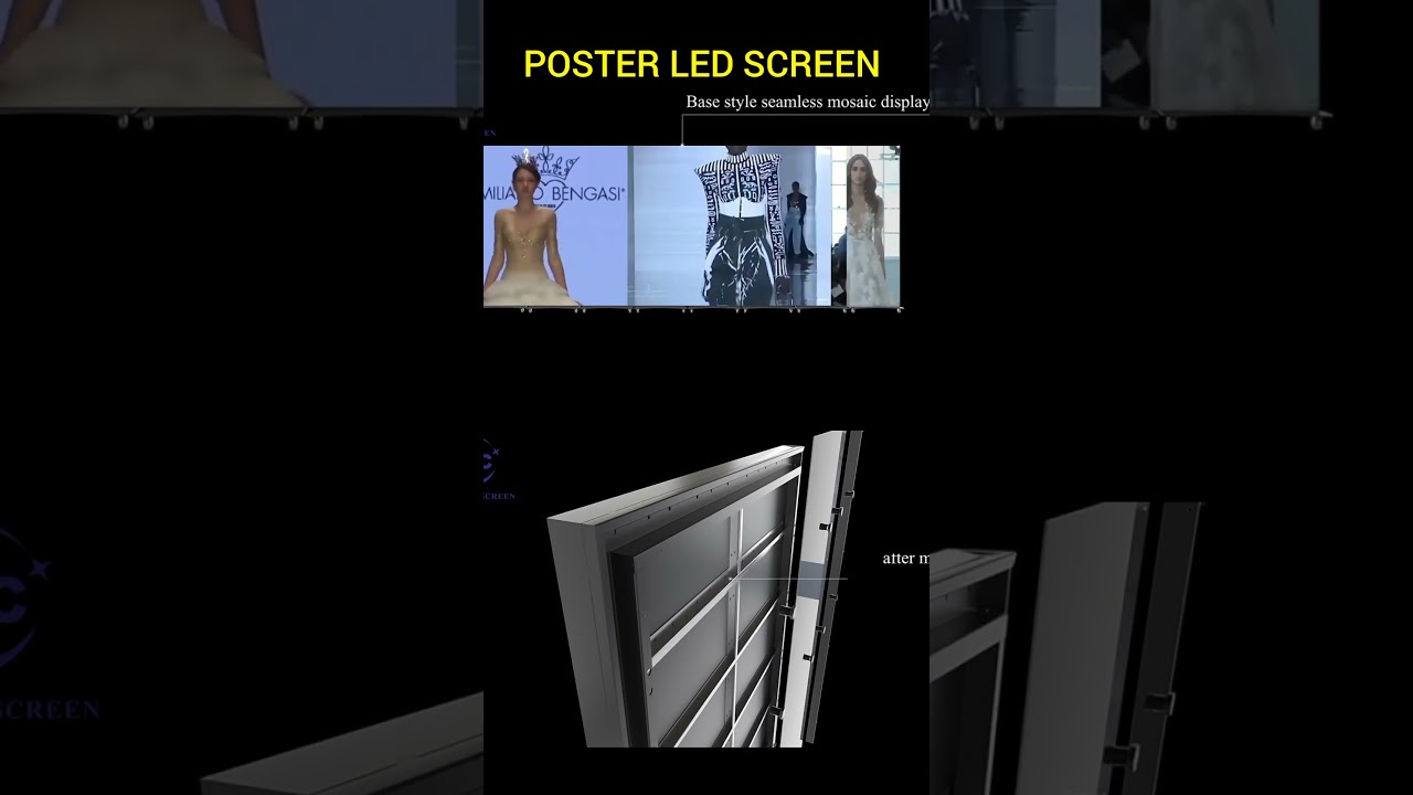 Revolutionize Your Displays: Ultra-Slim LED Poster Screens for Stunning Visuals|advertising|3840Hz