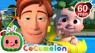 Father And Sons Song 🏊🏻 | Cocomelon 🍉 | Kids Learning Songs! |  Sing Along Nursery Rhymes 🎶