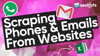 HOW TO SCRAPE ☎️ PHONES AND ✉️ EMAILS FROM WEBSITES | SCRAPING CONTACTS AND LINKS TO SOCIAL NETWORKS