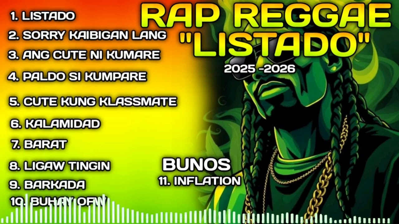 LISTADO NEW REGGAE RAP MIX 2025-2026 /MR.FR311 OFFICIAL 