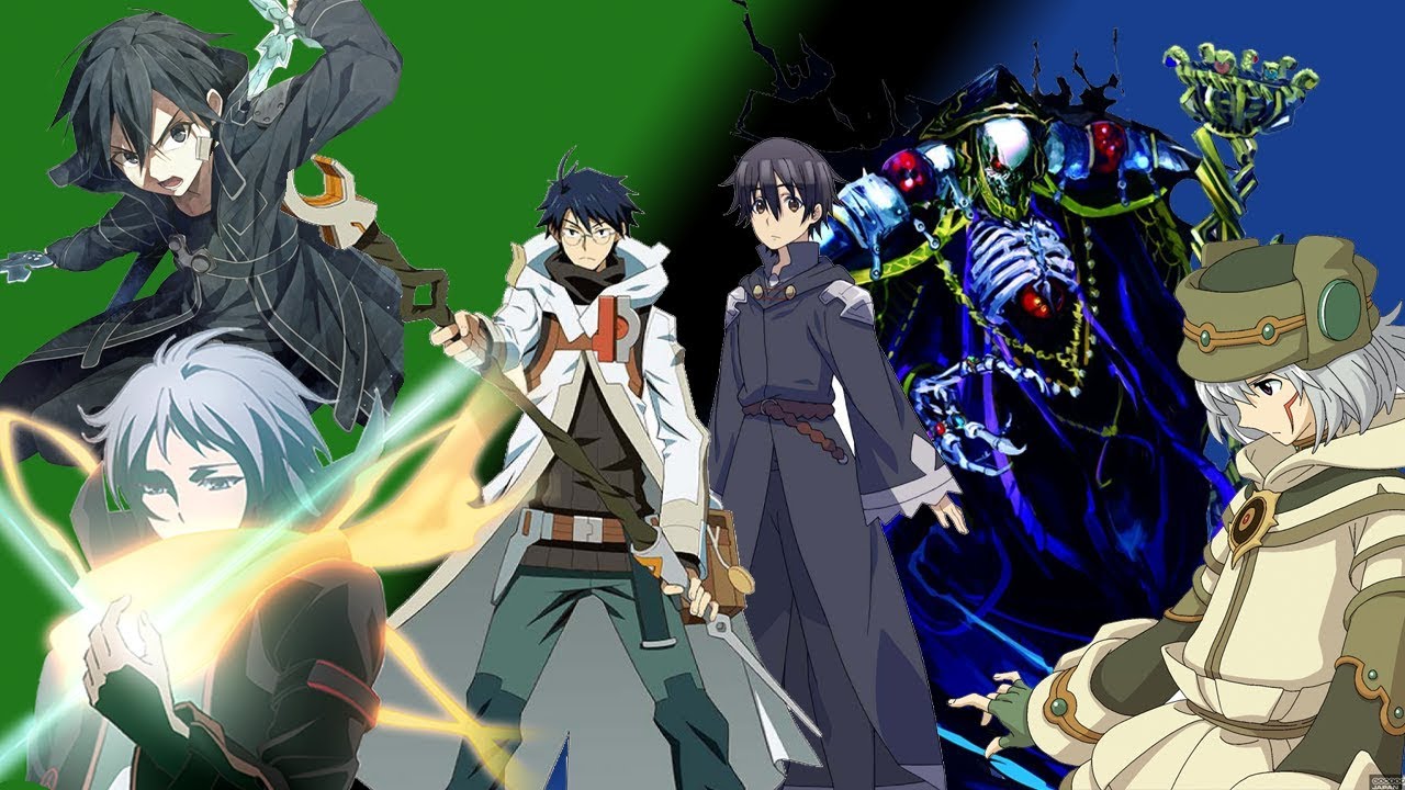 6 Animes PARECIDOS a SWORD ART ONLINE 