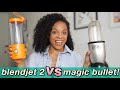 BLENDJET 2 vs Magic Bullet | Is the BLENDJET really worth the hype? |HONEST, Unpopular Review