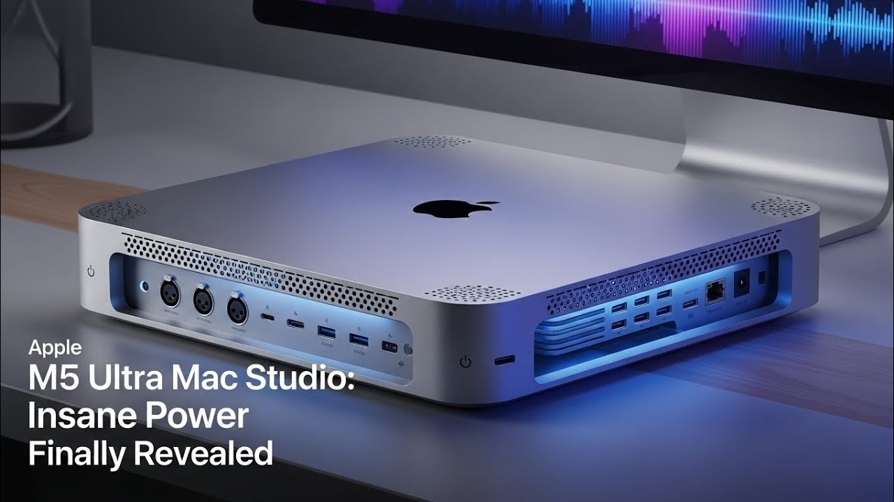 Apple M5 Ultra Mac Studio: Insane Power Finally Revealed - YouTube