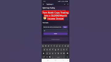 Turn Bybit Copy Trading Into a $5,000/Month Income StreamCode Tapswap Video | Code Tapswap Watch