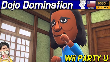 Wii Party U - Dojo Domination ( Standard Mode, Eng Sub ) 도장깨기 | AlexGamingTV
