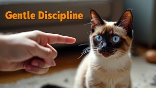 How to Gently Discipline Your Mischievous Cat! 🐱💙