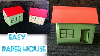 How To Make Easy Paper House For Kids / Nursery Craft Ideas / Paper Craft Easy / KIDS crafts