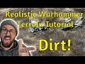 How to make realistic &amp; cheap ground cover easy! - Warhammer &amp; Tabletop Terrain