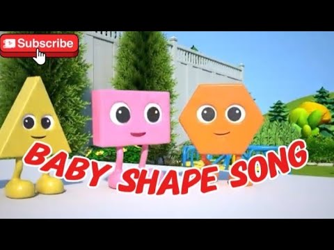 Baby Shape Song Learn colours Nursery rhymes alphabet Songs - YouTube