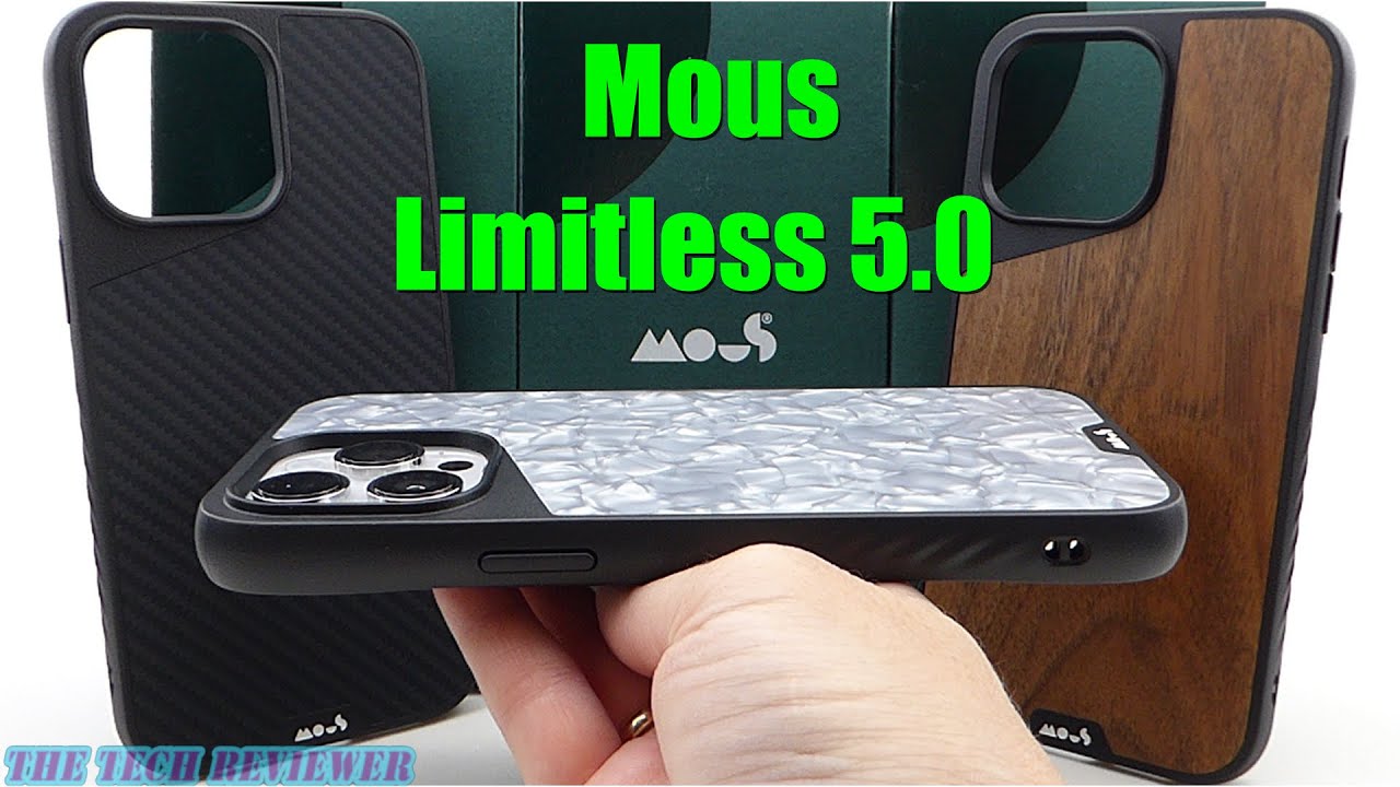 Loving Limitless 5.0 for iPhone 14 Pro Max: Mous Extreme Protection *  Improved Grip * Silver Pearl! 