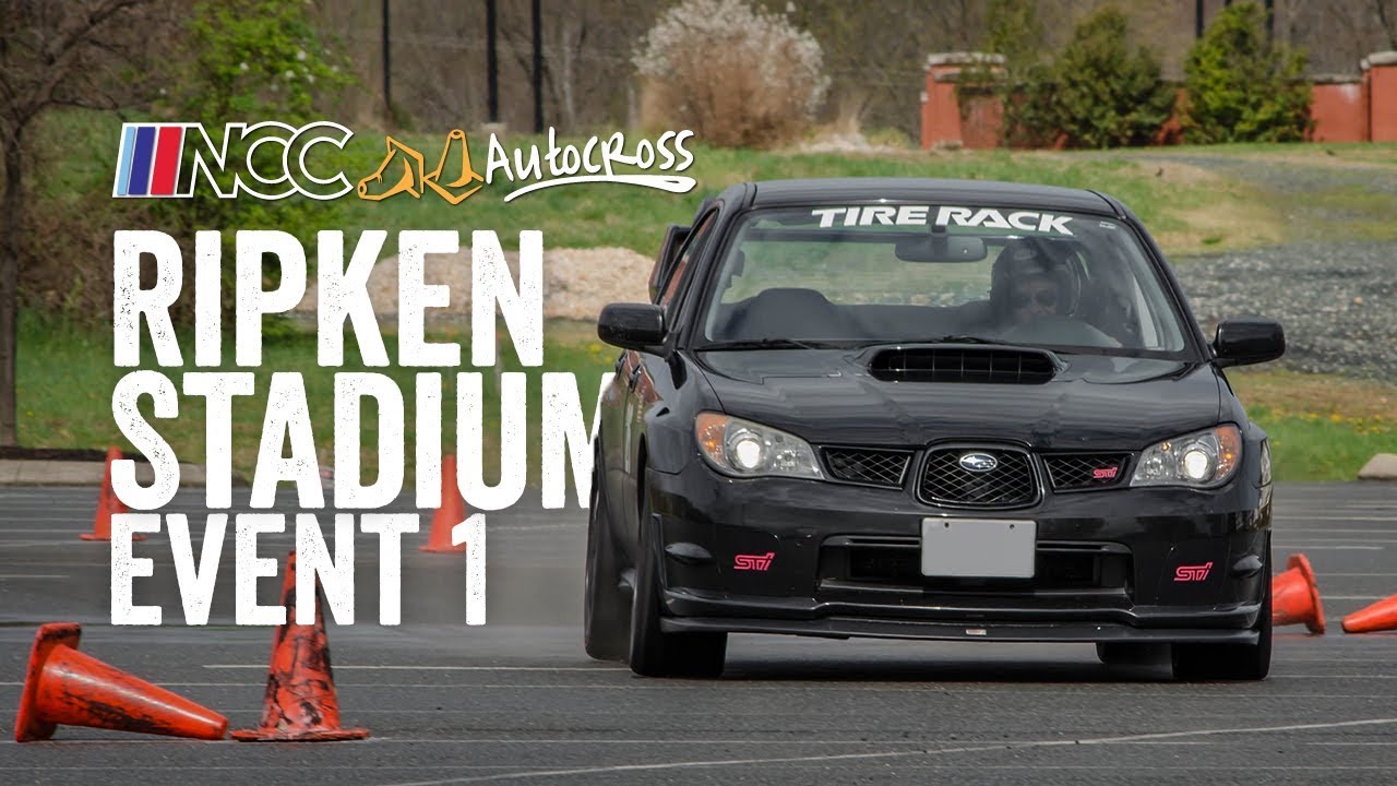 NCC Autocross (NCCA): Event 1 - Ripken Stadium (4/13/19)