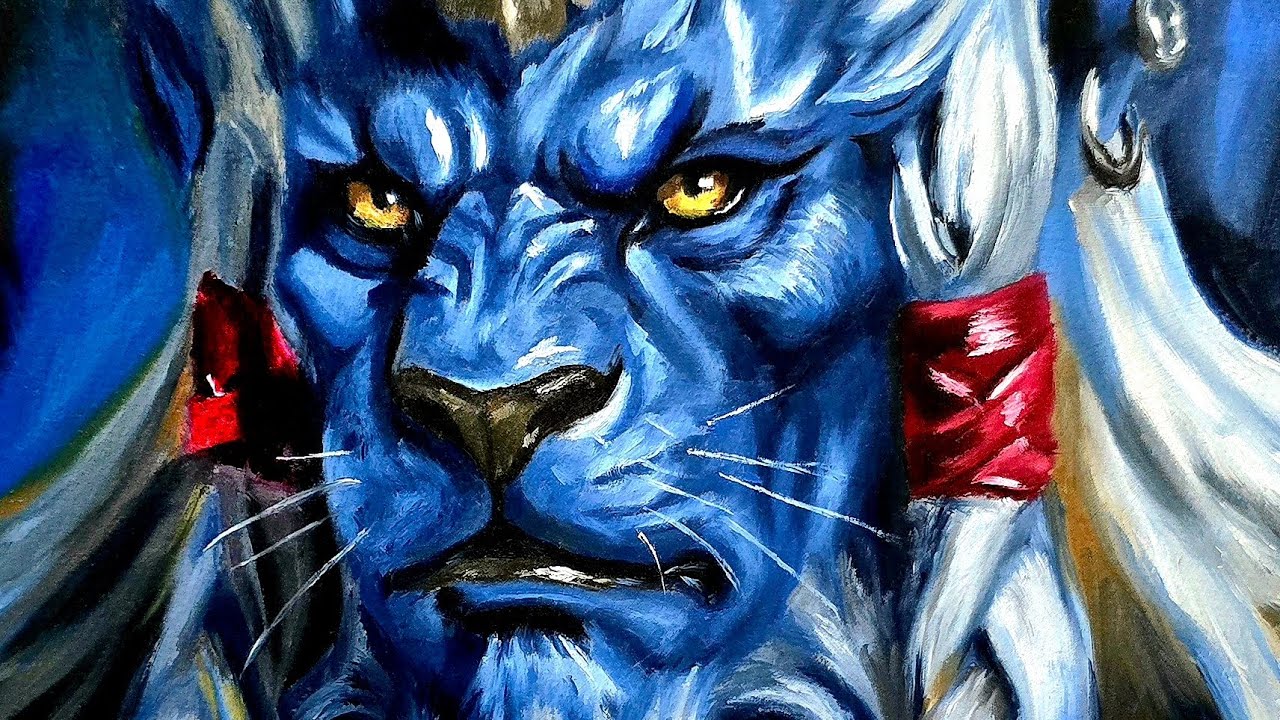 Painting Kimahri Ronso in a Realistic Style | Final Fantasy X