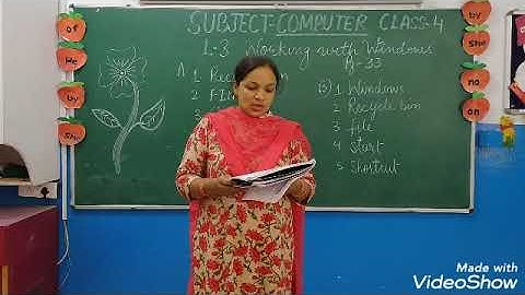 Class 4 Computer Chapter 3 Part 5