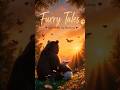 A Bear &amp; Bunny Friendship Under The Golden Sunset 🐻🐰✨#FurryTales #BearAndBunny #AIAnimation #Cute