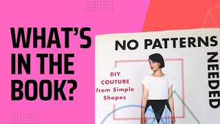 Book review of the sewing pattern book: No Patterns Needed by Rosie Martin