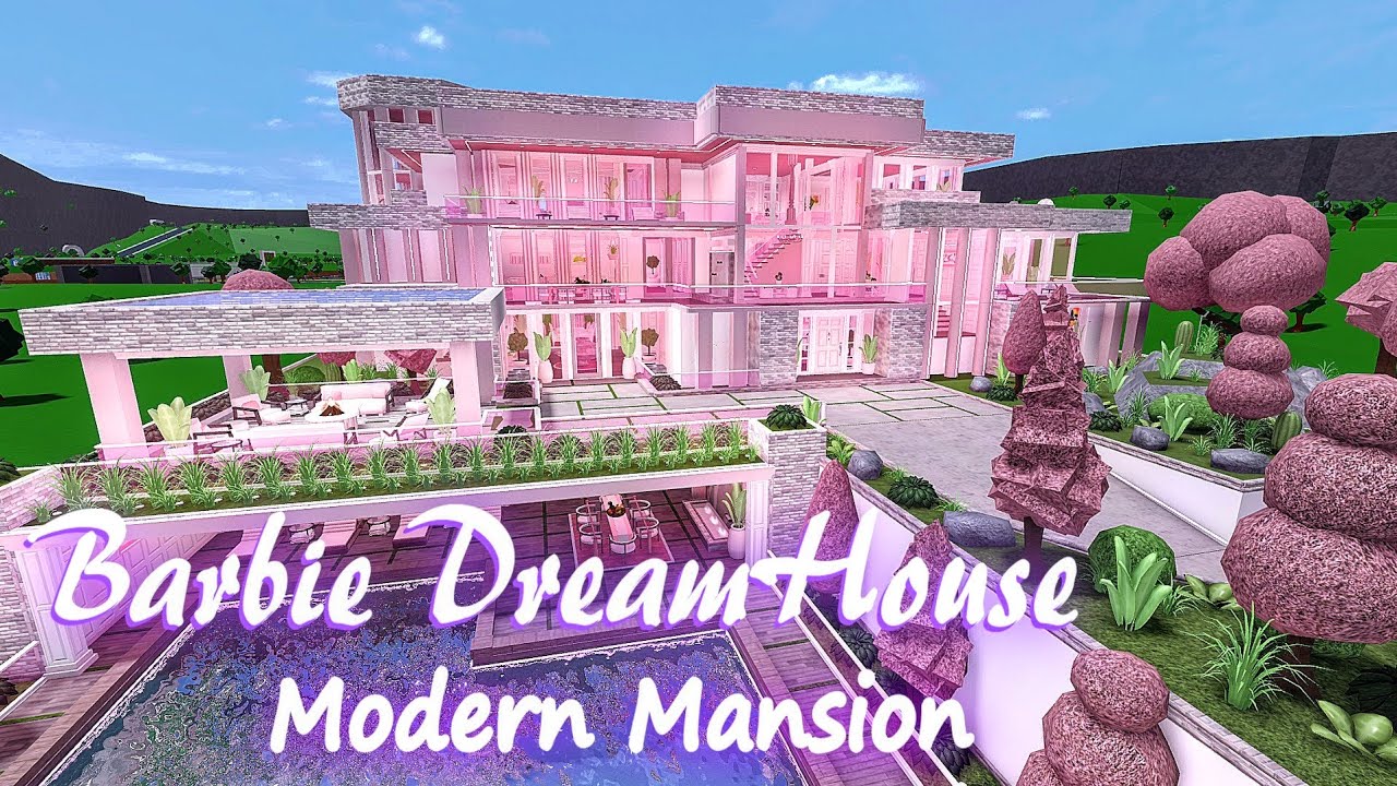 Bloxburg: Modern Luxury Mansion Speedbuild Part 1/5 (Exterior) 