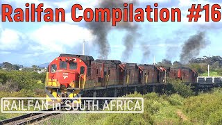 Railfan Compilation #16: Transnet Diesels, Electrics & a Shosholoza Meyl train | Train South Africa