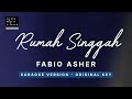 Rumah Singgah - Fabio Asher (Original Key Karaoke) - Piano Instrumental Cover with Lyrics