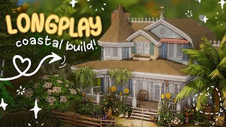 relax while I build a coastal home in the sims
