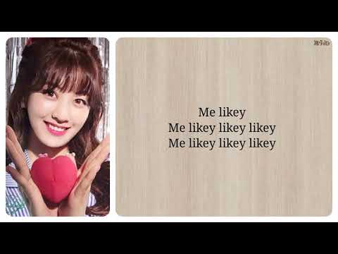 TWICE - LIKEY easy lyrics