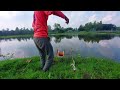 Unique Hook Fishing Technique Form River | Village Boy Hunting Monster Fish By Hook#fish