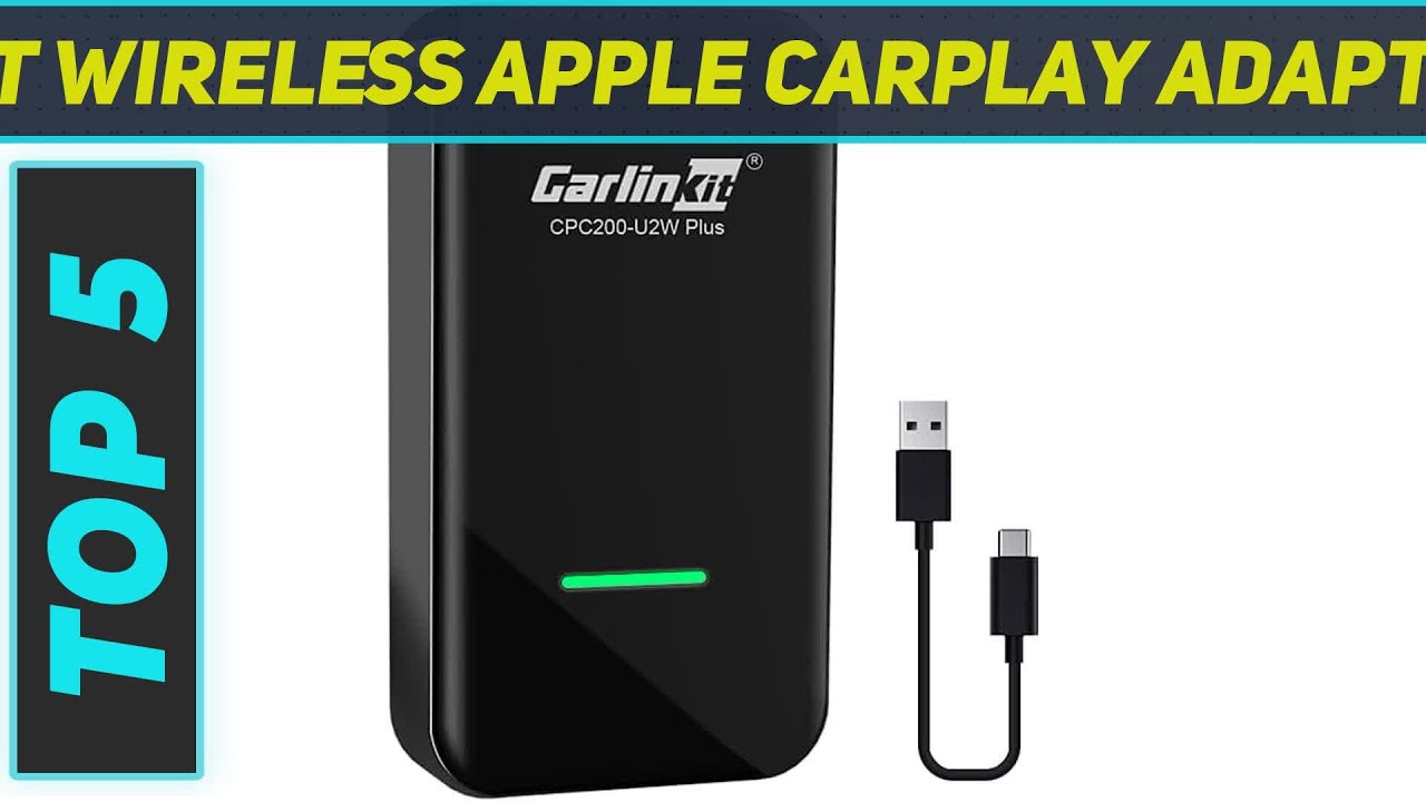 Top 5 Best Wireless Apple Carplay Adapters in 2024 YouTube