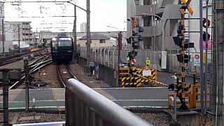 相鉄9000系9707編成 快速海老名行　二俣川駅到着