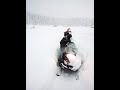 Стелс Ермак 800L в глубоком снегу