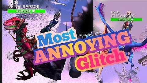 Character stucked on Dino glitch! | DINO TAMERS || 4017