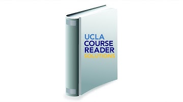 UCLA Course Readers