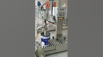 Vstar 20/25L liquid filling machine for high viscosity