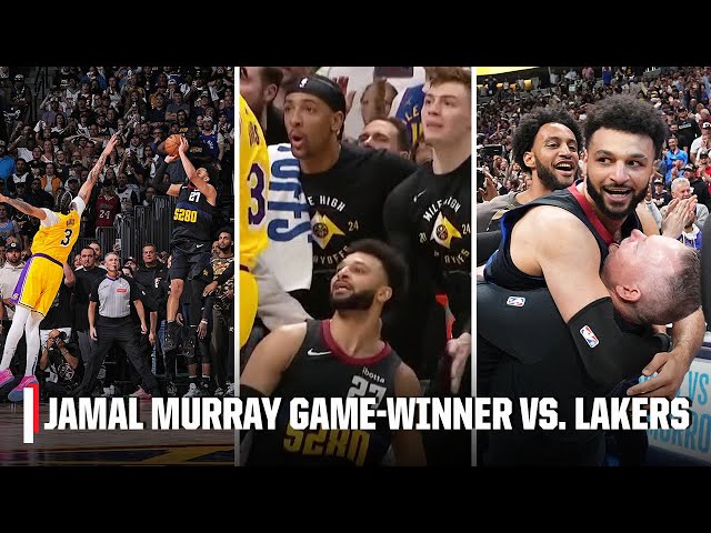 😱 JAMAL MURRAY HITS A STEP-BACK OVER AD TO CALL GAME 2 🤯 | NBA on ESPN