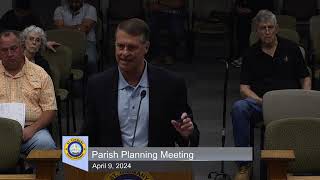 St. Tammany Parish Planning Meeting : April 9, 2024