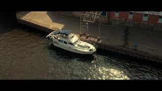 River Ouse, York- Boats & Busy Pub by Drone