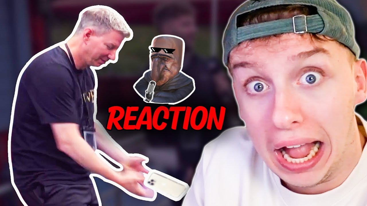 Hugo REAGIERT auf HANDY VERSENKT! (SATTER HUGO) | LetsHugo Reaction