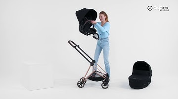 How to Attach the Lux Carry Cot I MIOS Stroller Travel System I CYBEX
