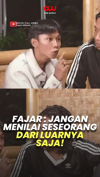 Fajar - Jangan Menilai Seseorang Dari Luarnya Saja #shorts #short #podcast #fajarsadboy
