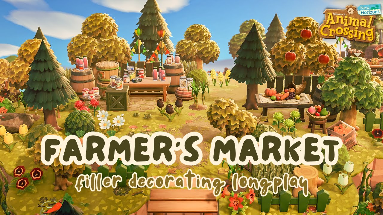 Animal Crossing Longplay 🥕 Farmer's Market Fillers (No Commentary)