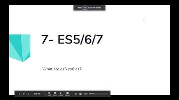 8 - Javascript Es6 Es7