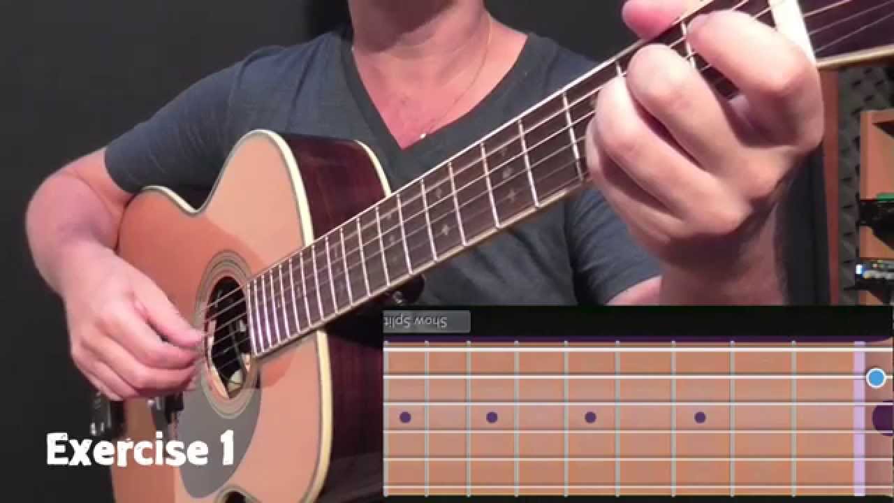 Corso di chitarra gratis - Fingerstyle - Passo 1 - YouTube